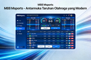 M88 Msports - Antarmuka Taruhan Olahraga yang Modern